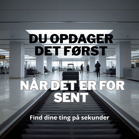 Sådan undgår du at miste dine ting på rejsen